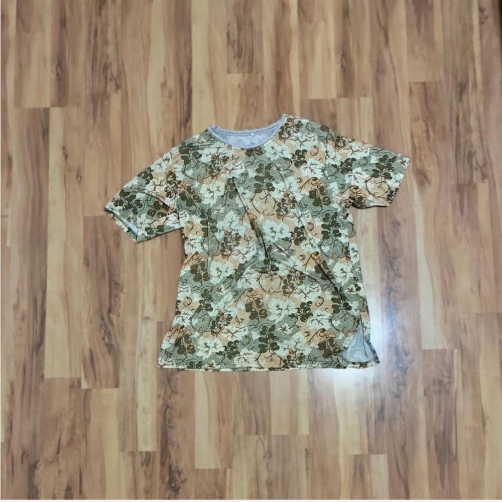 Floral Patterned Women's Blouse